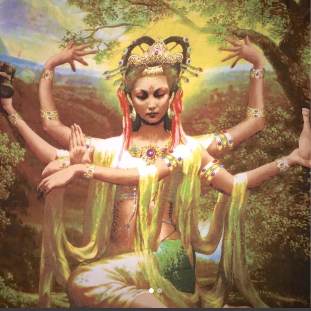 bodhisattva tapestry guanyin